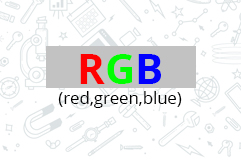 RGB redgreenblue